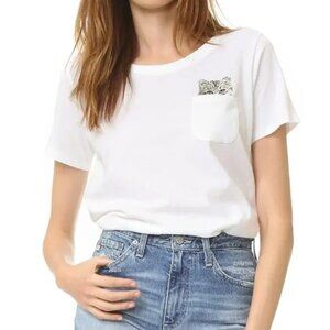 HTF NWT Paul & Joe Sister Glendale cat shirt in white
